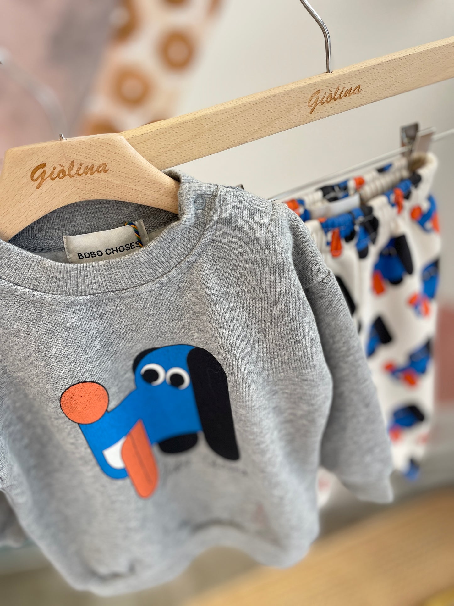 Completo cagnolini baby con giubbino reversibile
