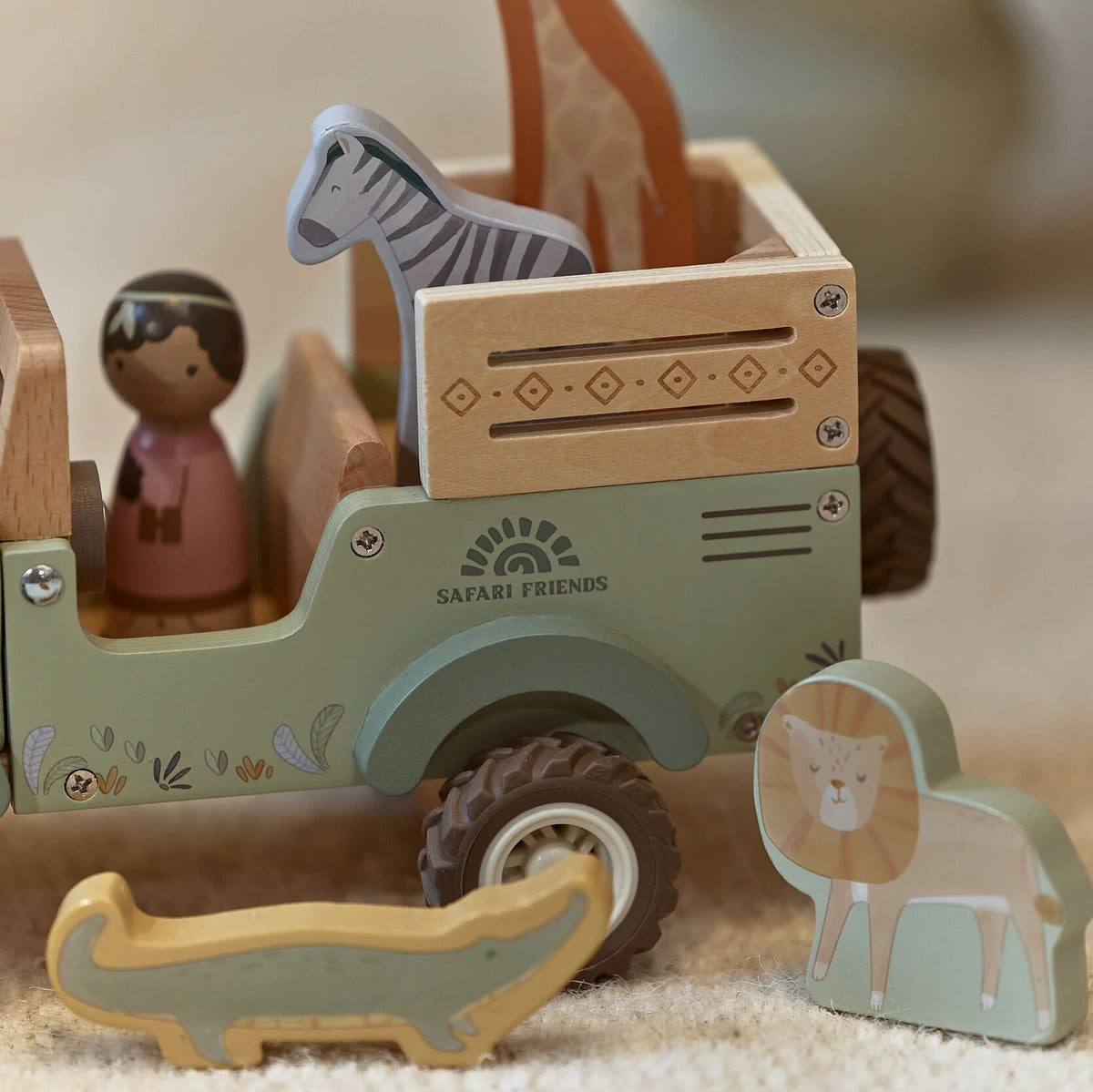 Safari car con animali
