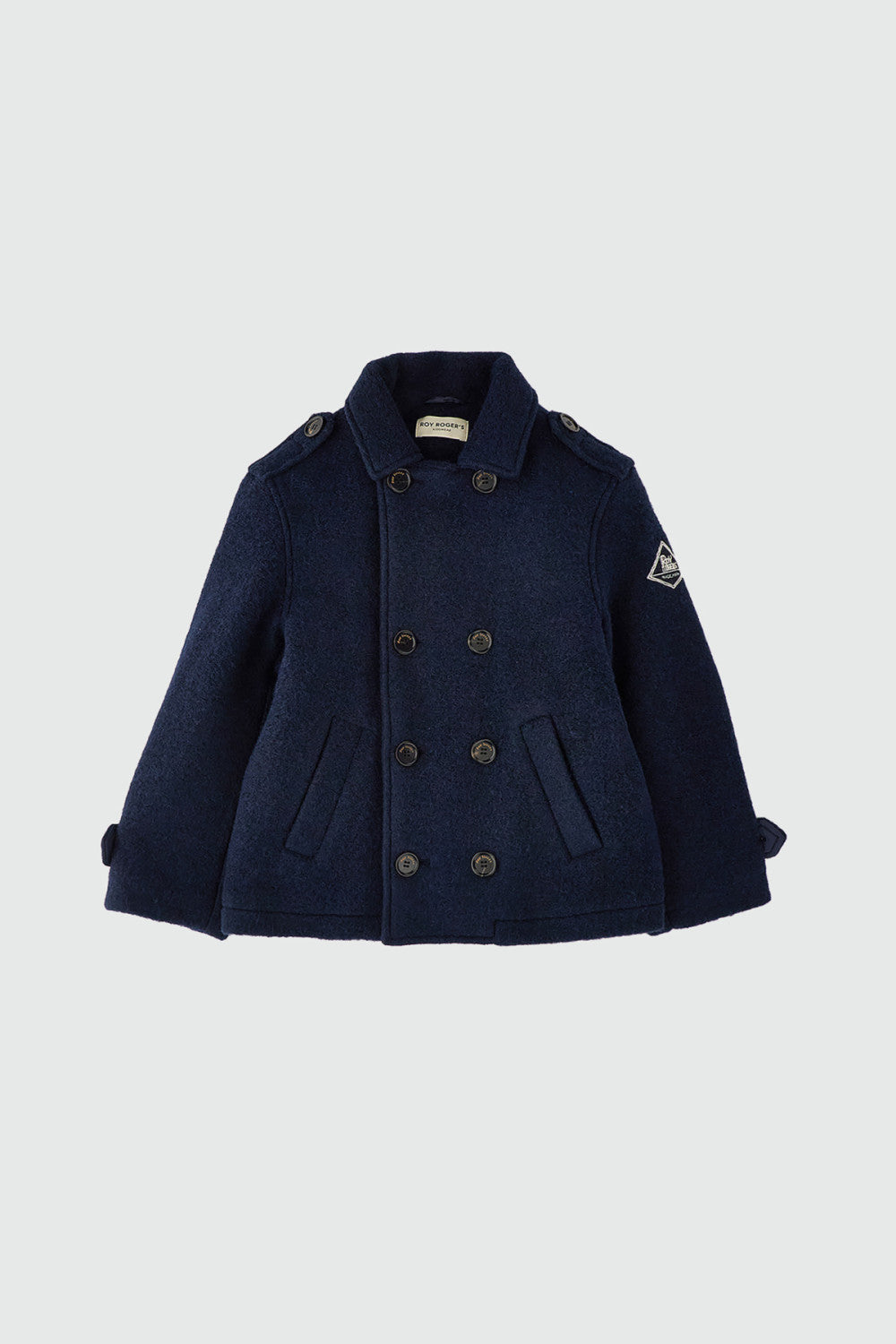 Cappotto doppio petto blu