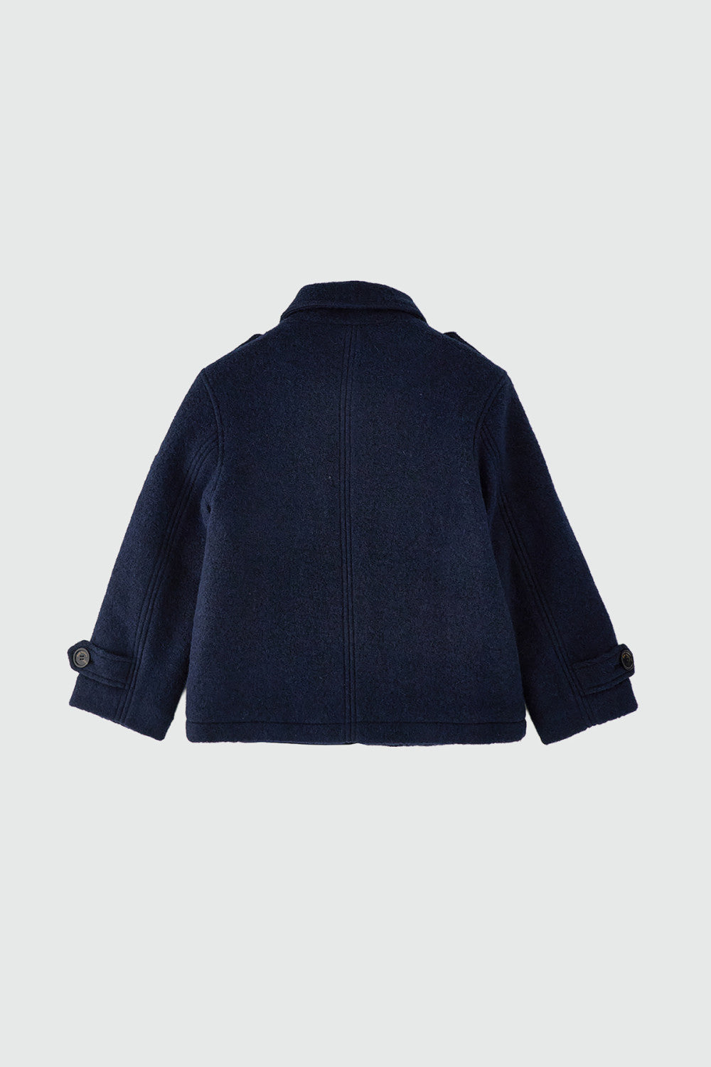 Cappotto doppio petto blu