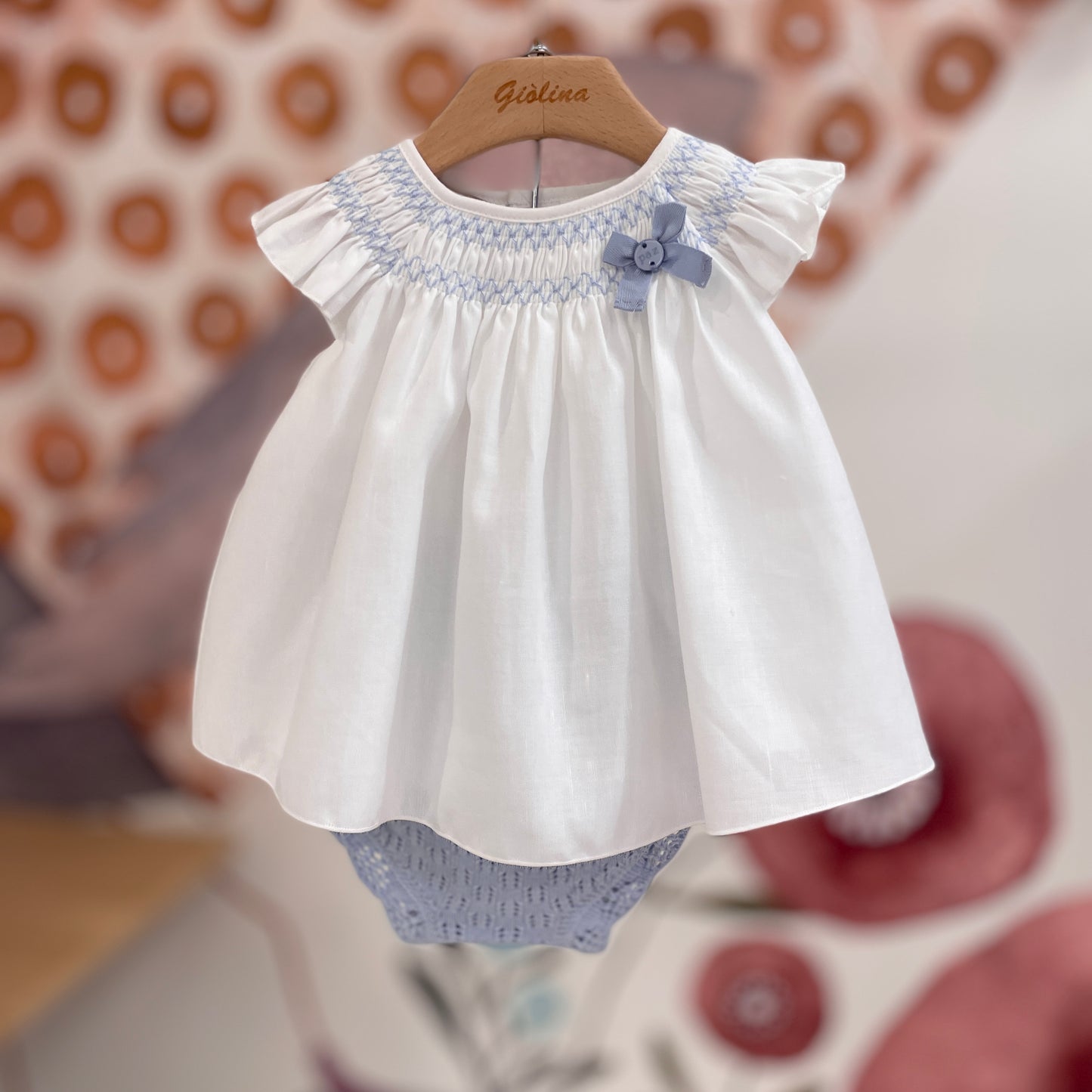 Mini abito con culotte crochet