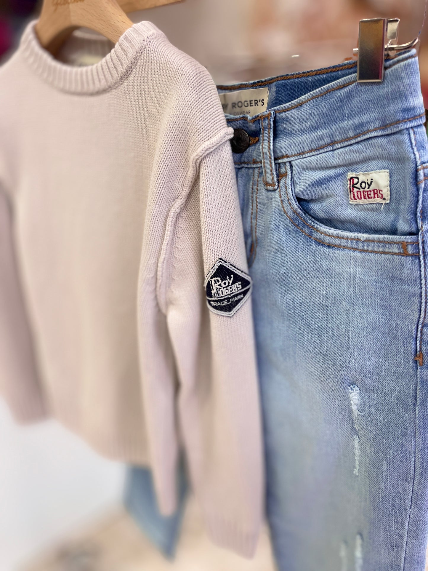 Golf 100%cotone e jeans slavato regular fit