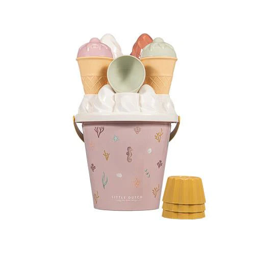 Secchiello con formine gelato