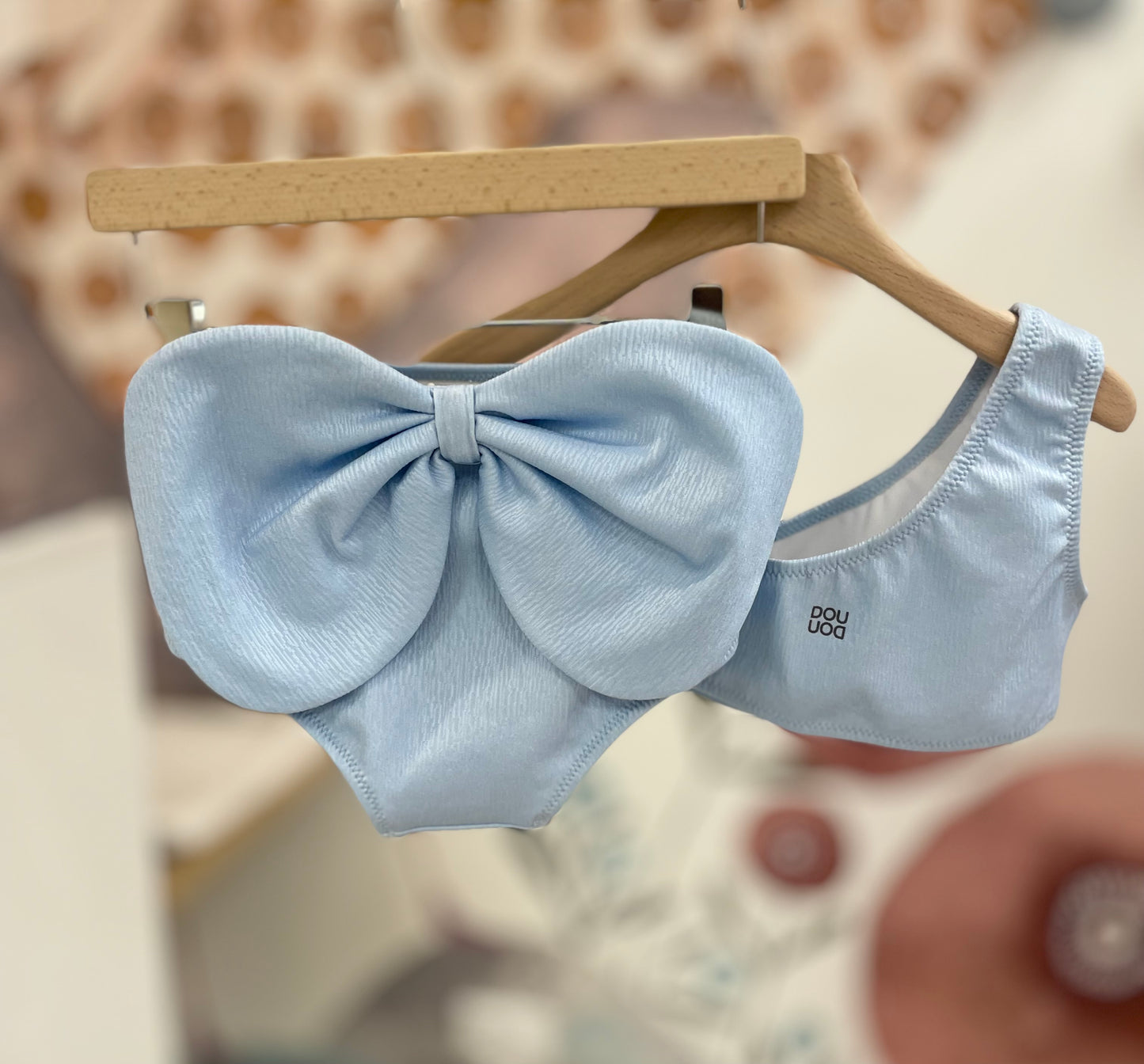 Bikini monopapalla  azzurro