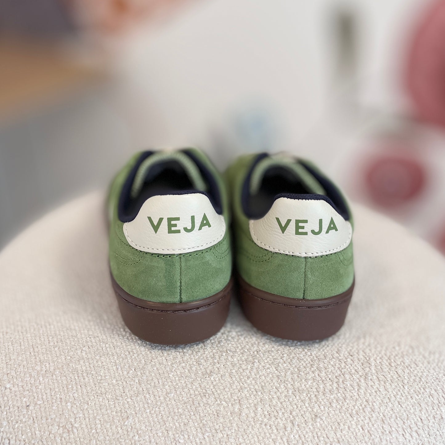 Sneakers veja kiwi senza lacci