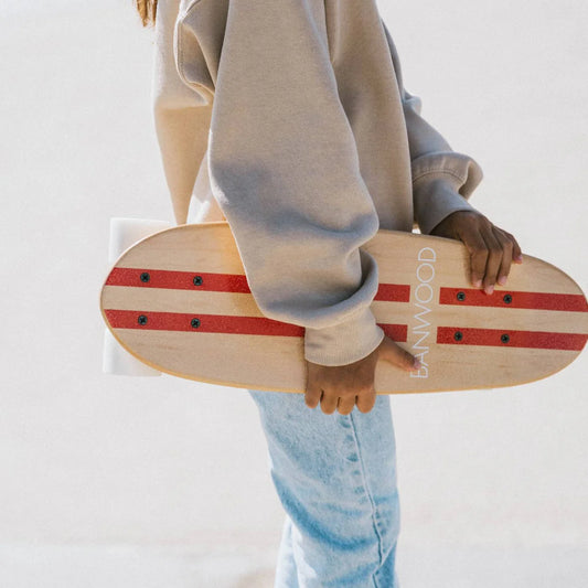 Skateboard rosso