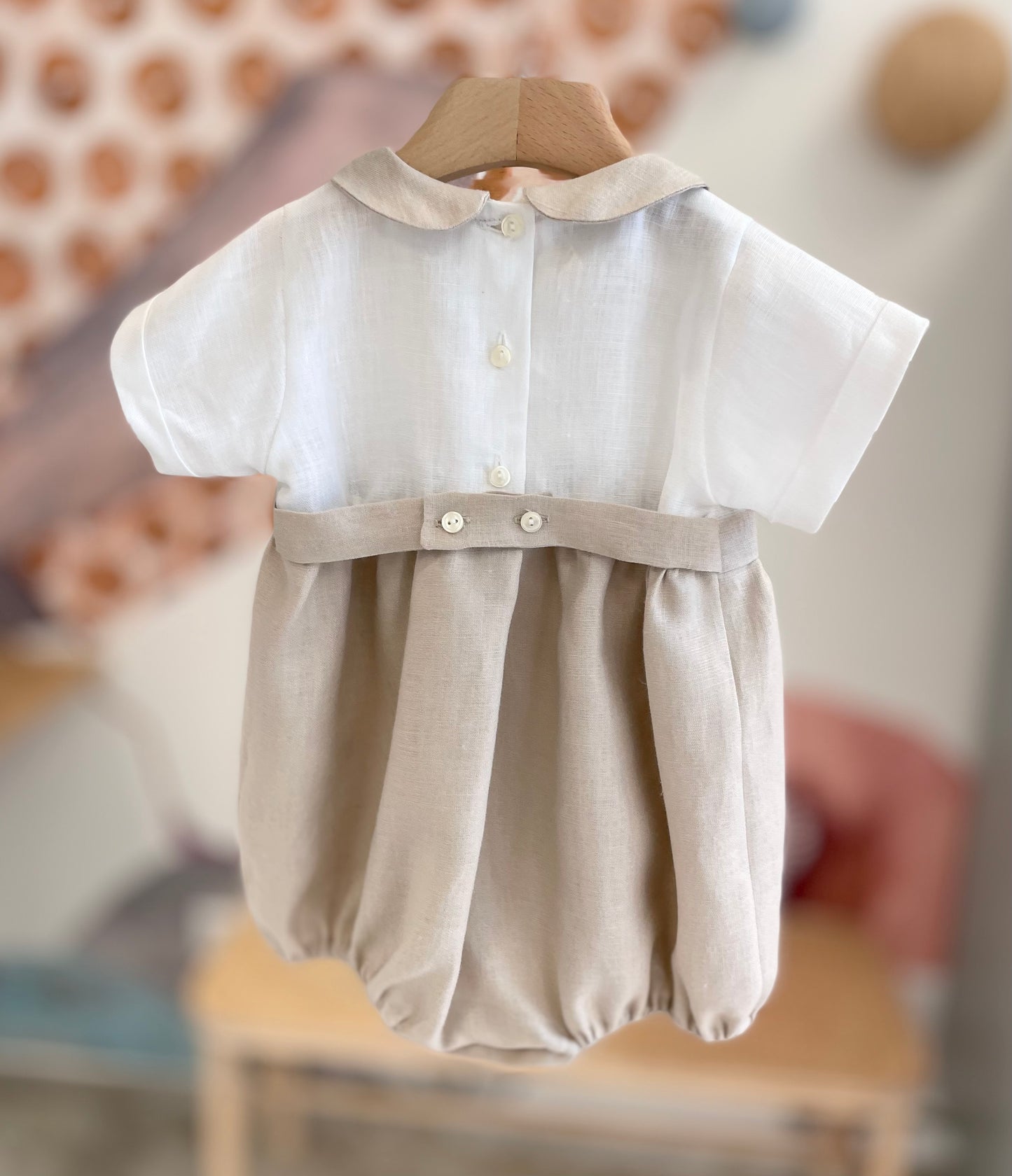 Pagliccetto onda beige