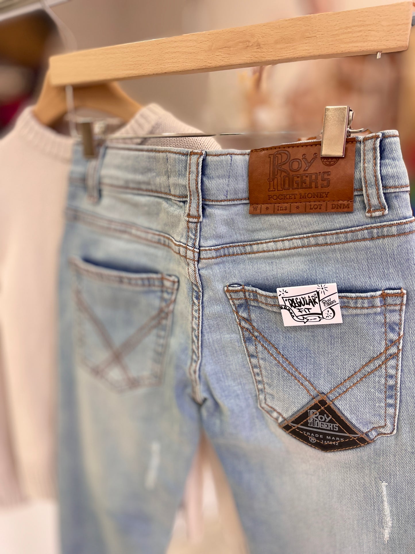 Golf 100%cotone e jeans slavato regular fit