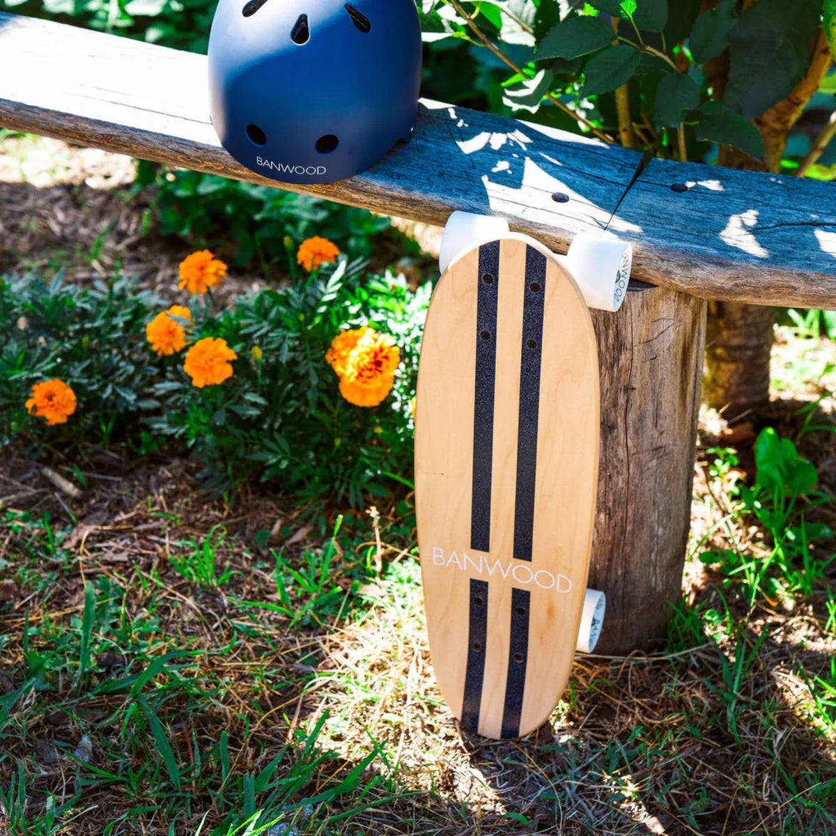 Skateboard blu