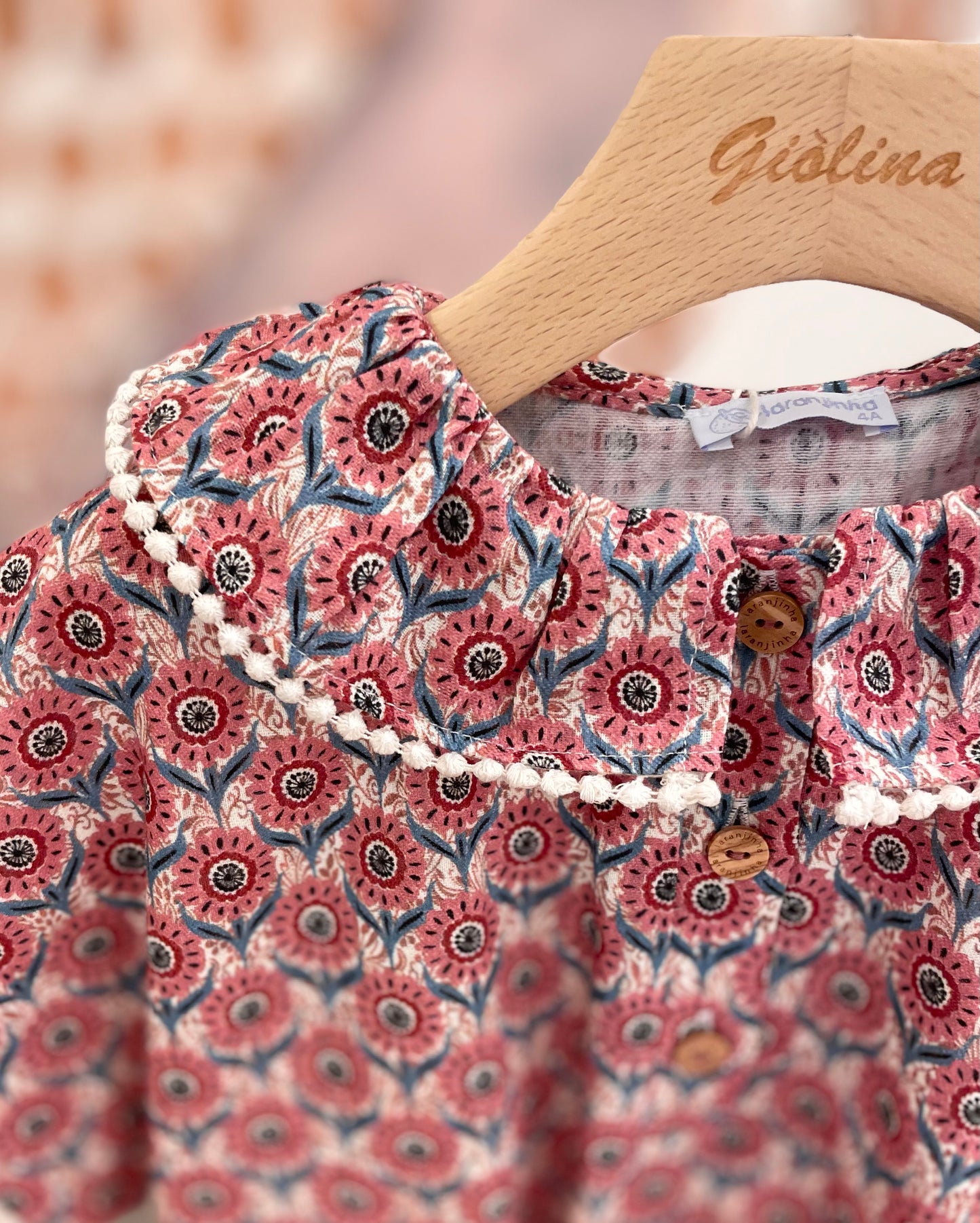 Camicia con colletto e gonna girasoli