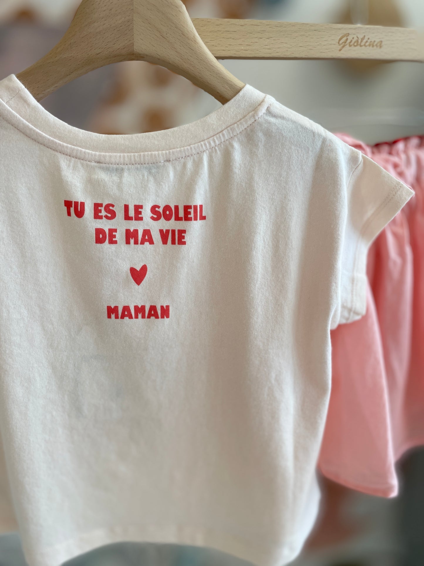 Felpina fragoline t-shirt stampate e gonnellina in voile