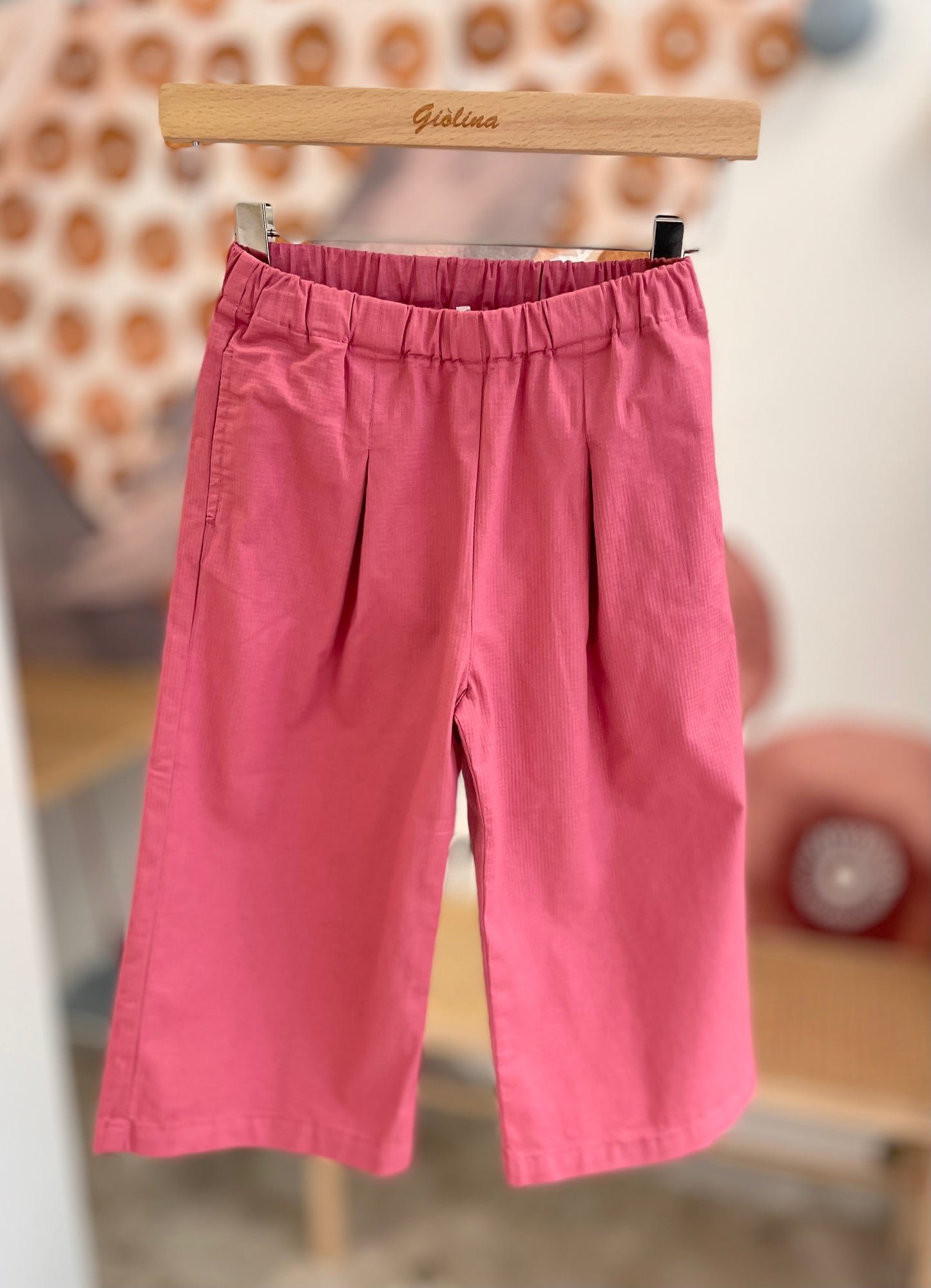 Giacca a camicia con pantaloni palazzo