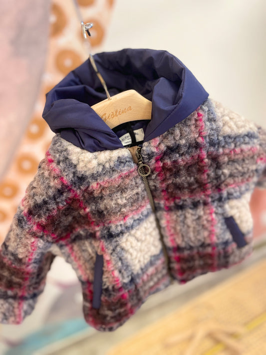 Giubbino e gilet teddy scozzese