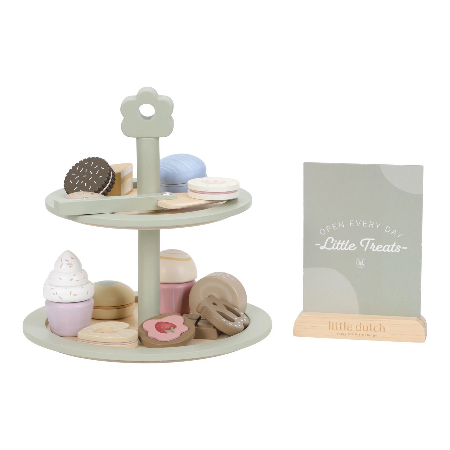 Alzatina in legno per  dolci