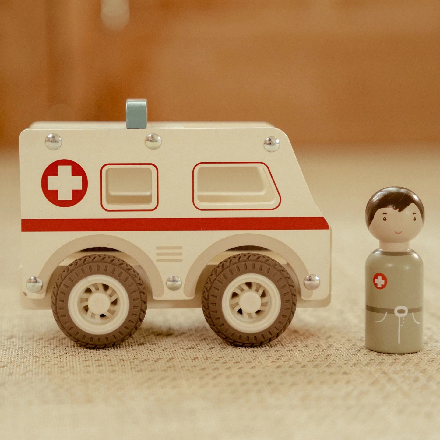 Ambulanza di legno